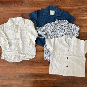 J. Crew • Oshkosh | 4 Buttoned Down Shirts